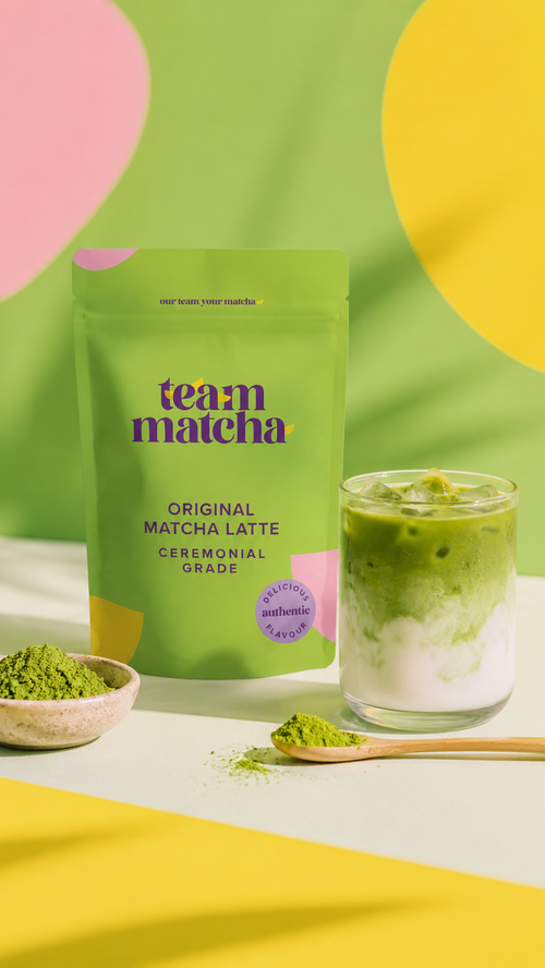T.E.A.M Original Matcha Latte Powder 100g pouch